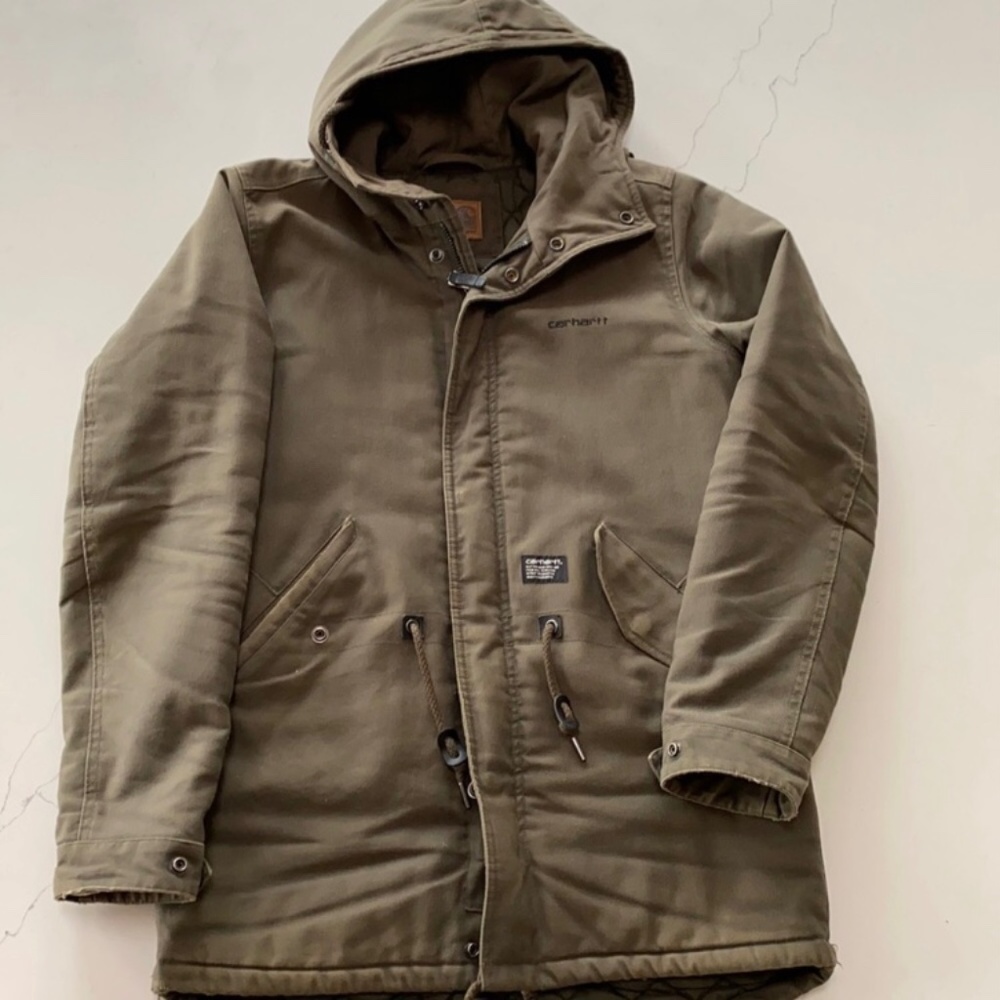 Carhartt WIP Clash Parka - Small - Beautiful Patina